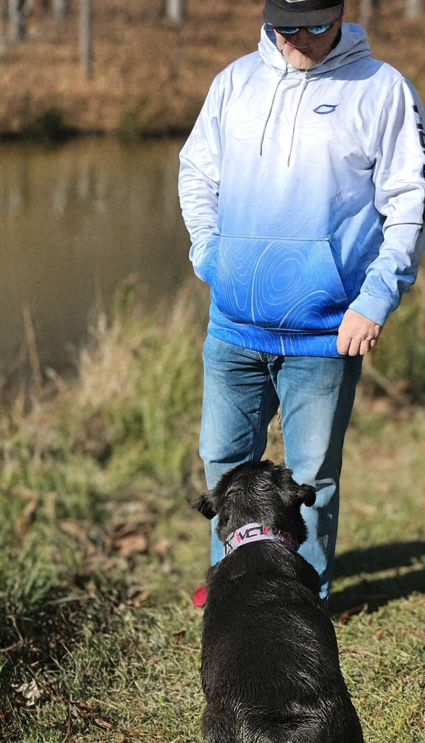 PRE-ORDER - Black WET. Echo-Line Winter Hoodie