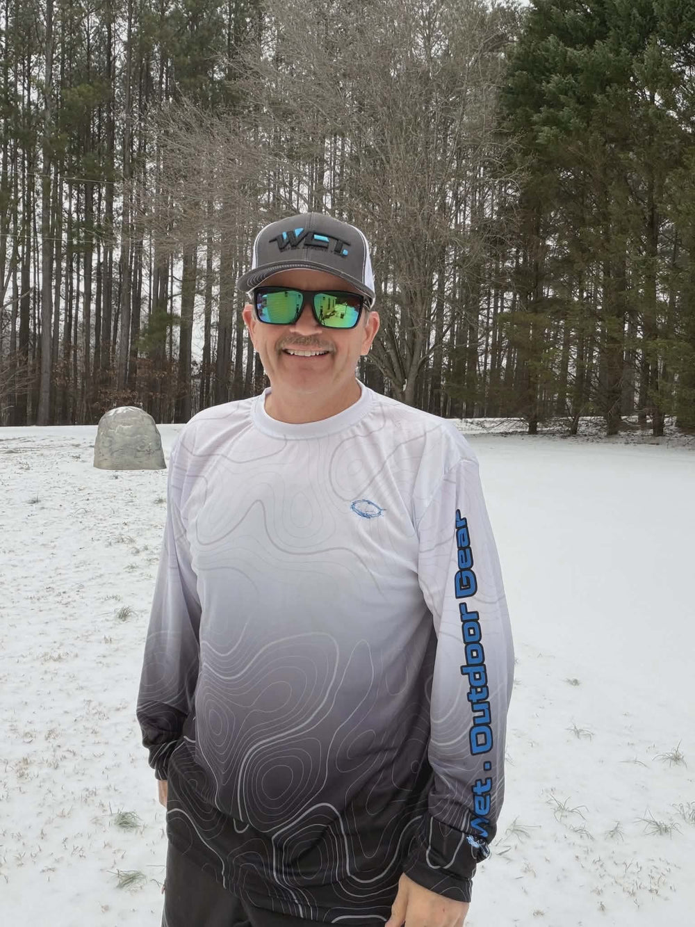 PRE-ORDER - Black WET. Echo-Line Performance Shirt