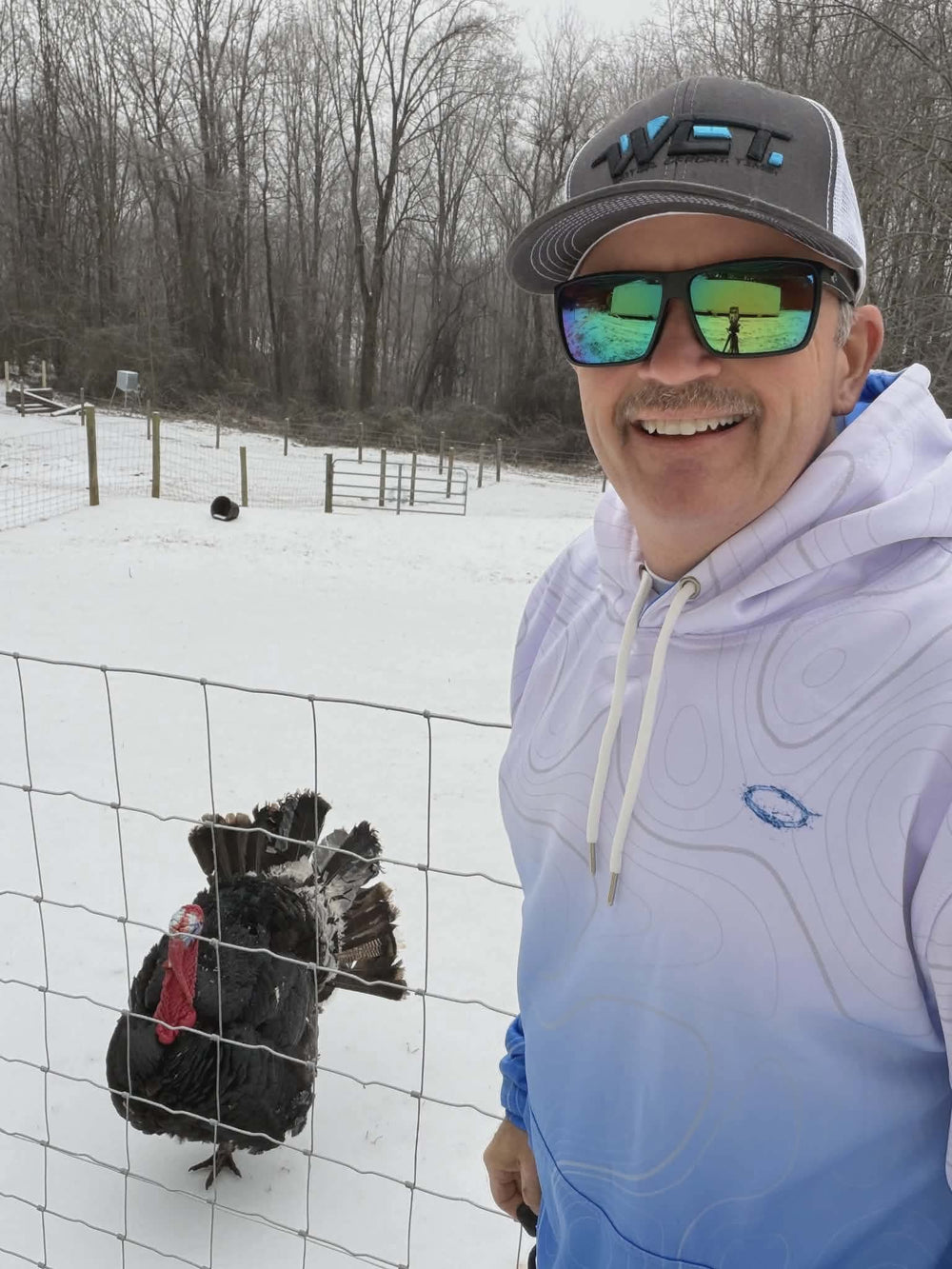 PRE-ORDER - Black WET. Echo-Line Winter Hoodie