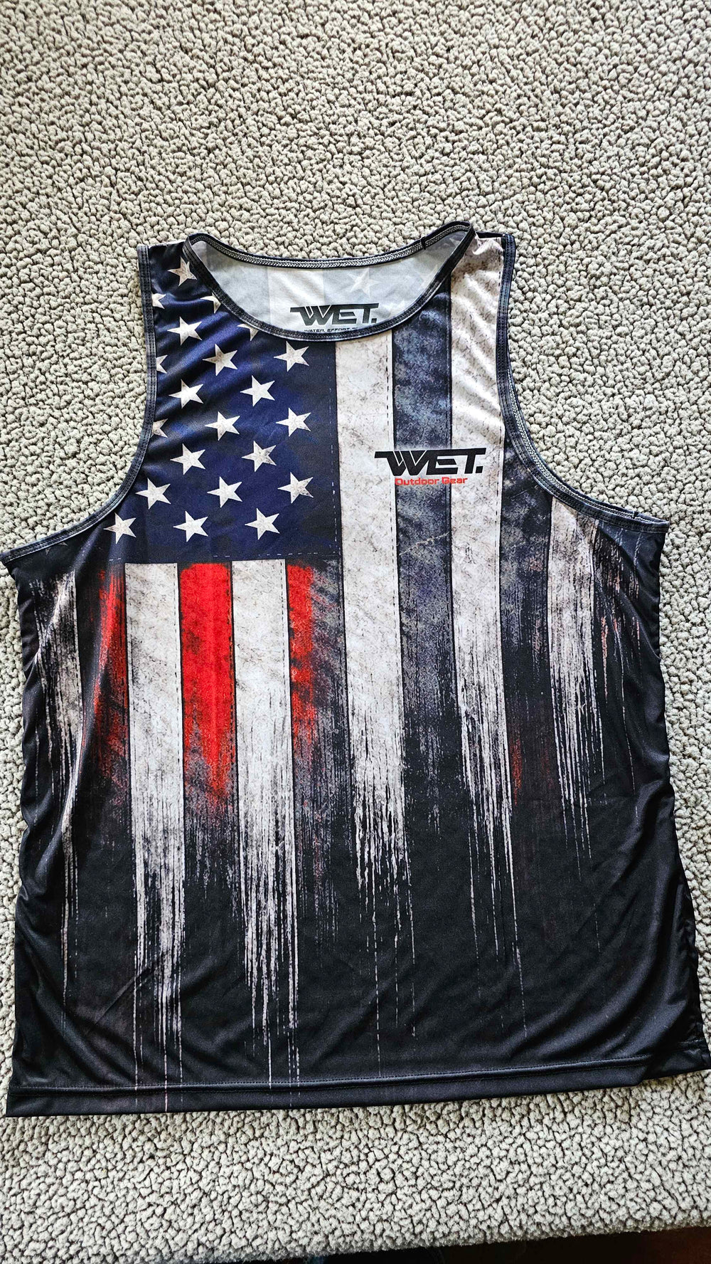 WET. Outdoor Gear 250th Anniversary Men’s Tank Top
