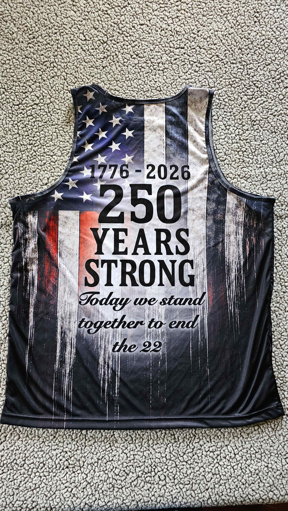 WET. Outdoor Gear 250th Anniversary Men’s Tank Top