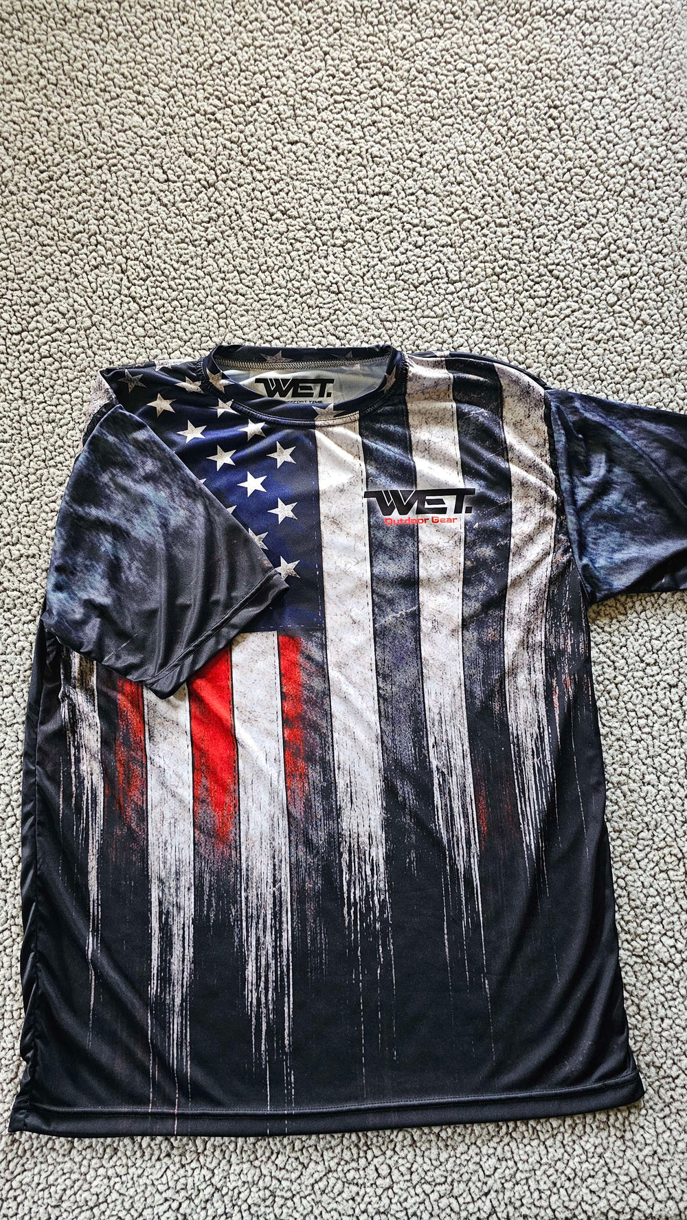 WET. Outdoor Gear 250th Anniversary Short Sleeve Performance Shirt